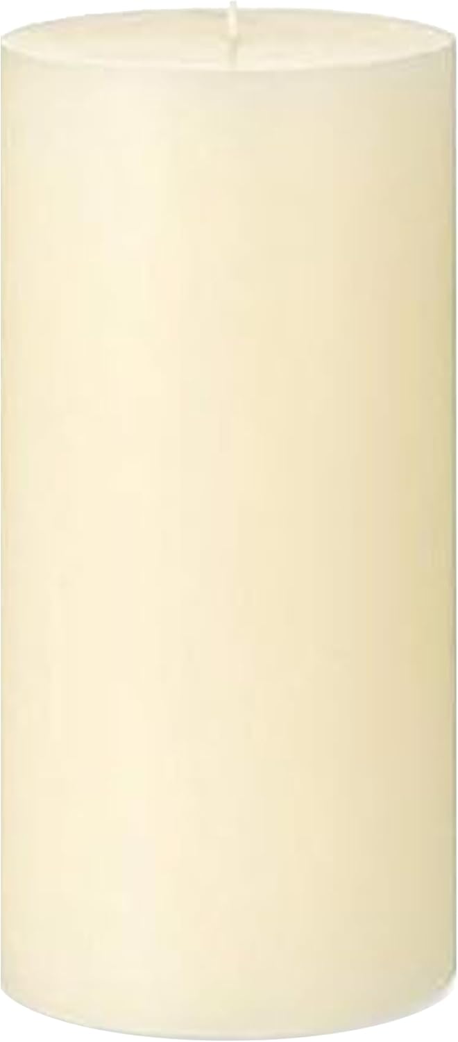 Ivory Vanilla Pillar Candle — Single