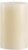 Ivory Pillar Candle — 4×6, Unscented