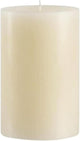 Ivory Pillar Candle — 4×6, Unscented