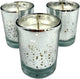 Silver Mercury Glass Votives — Set of 12