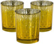 Gold Mercury Glass Votives — Set of 12