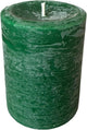 Mistletoe, Pine & Rosemary Pillar Candle — Hunter Green, 3×4